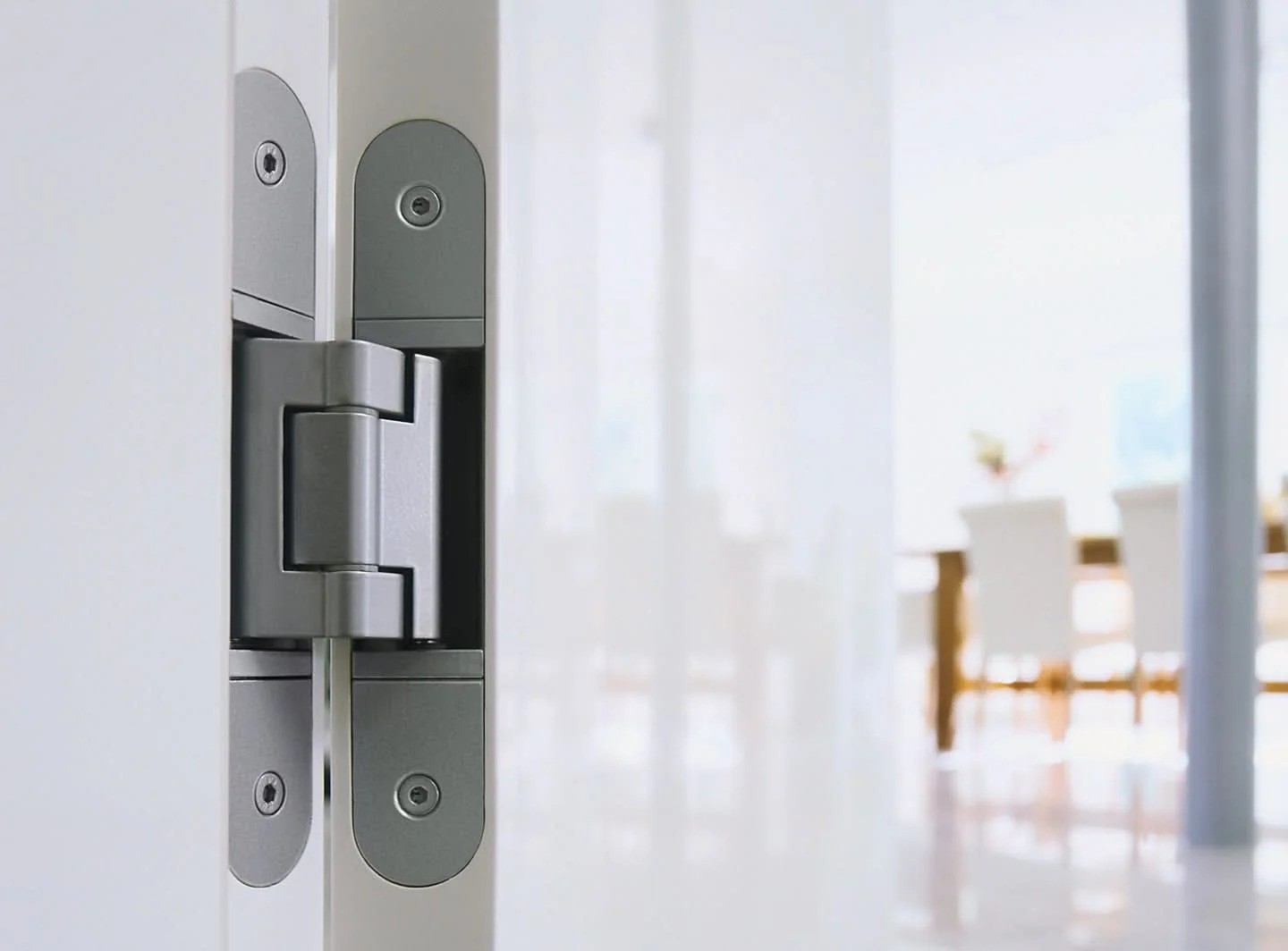 Simonswerk Tectus concealed hinge — Faidras Residences